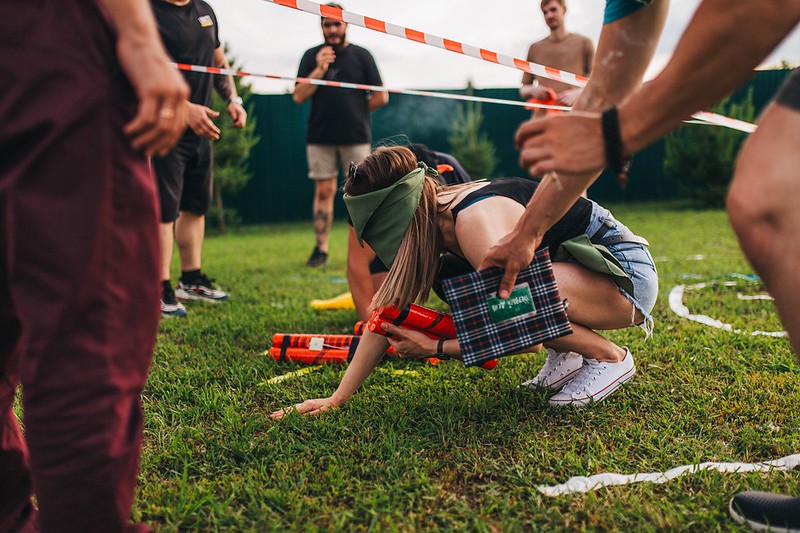 Тимбилдинг на свежем воздухе в Кривому Розі ко Дню строителя