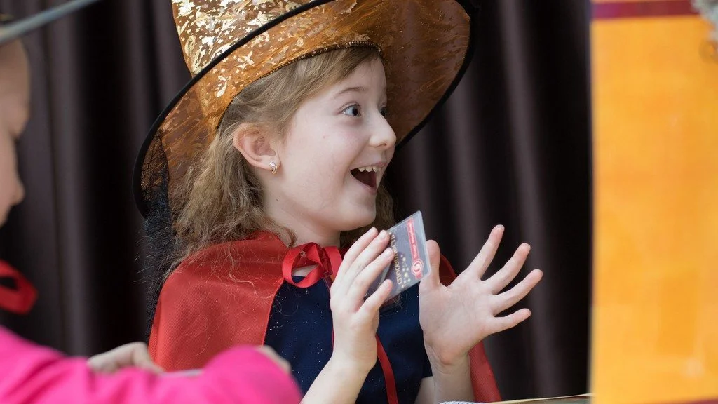 Виїзний квест для дітей &laquo;Школа магії&raquo;<span class='mob'>: я&nbsp;бачу справжнього дракона!</span>