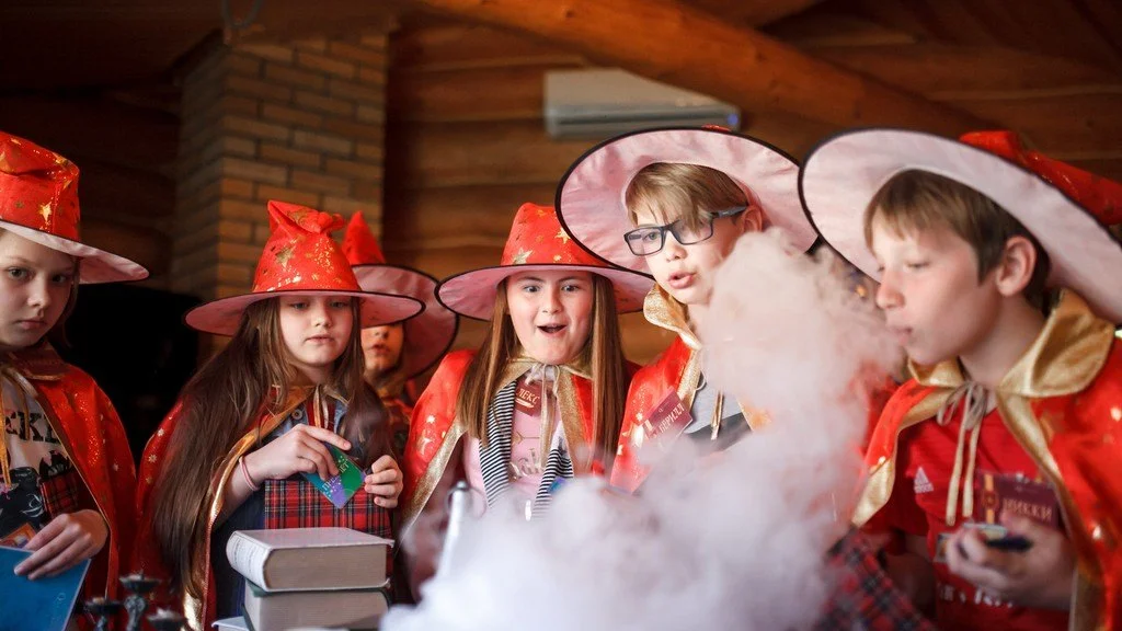 Виїзний квест для дітей &laquo;Школа магії&raquo;<span class='mob'>: Лакарнум Інфламаре&nbsp;&mdash; воно працює!</span>